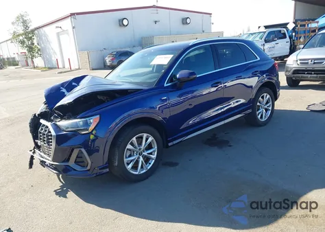 2022 Audi Q3 Premium 45 Tfsi S Line Quattro Tiptronic z USA, uszkodzony, nr VIN WA1DECF30N1146027